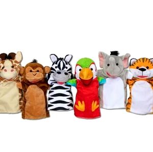 Melissa & Doug Safari Hand Puppets